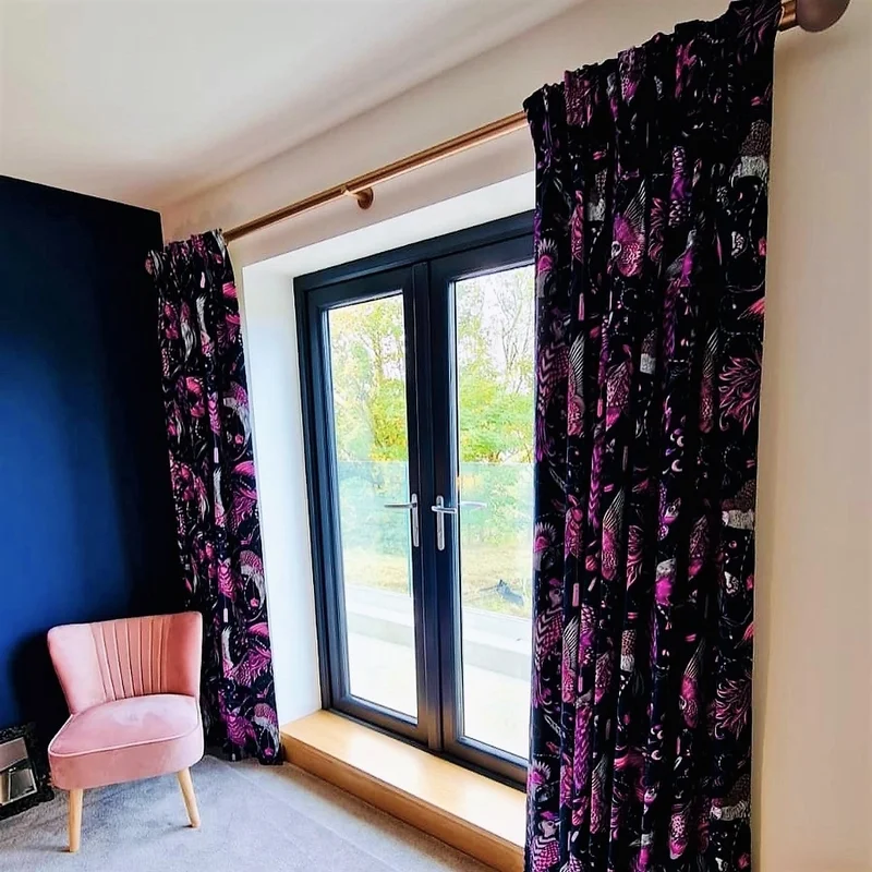 Patio bedroom curtains