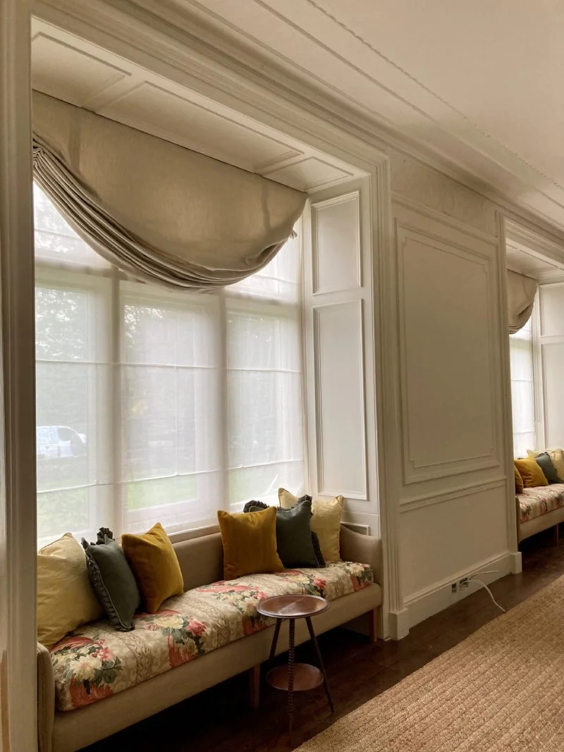 Love seats Langdon Court Manor Window seat