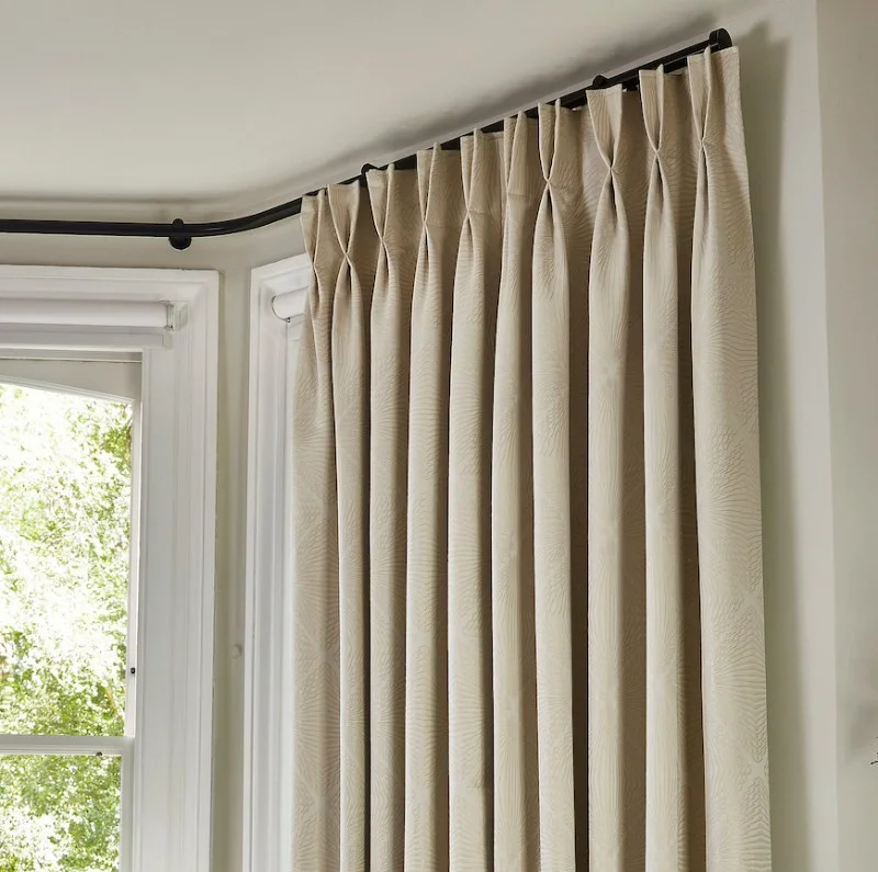 Double pinch pleat