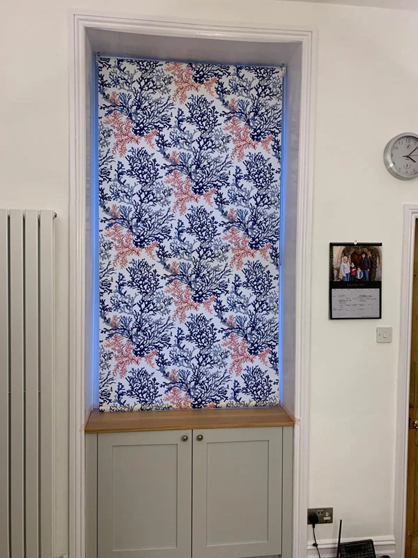 Niki Crooks Roman Blind Roller Blind