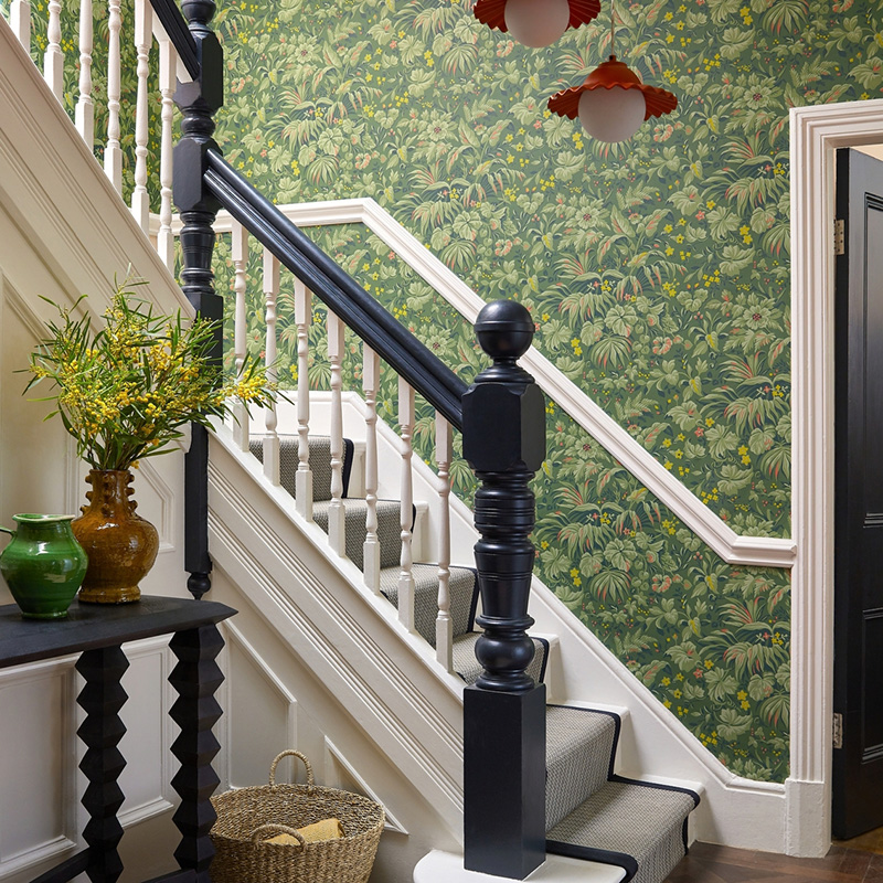 1838 Wallcoverings V&A Decorative Papers III Palmette Forest - Image 2