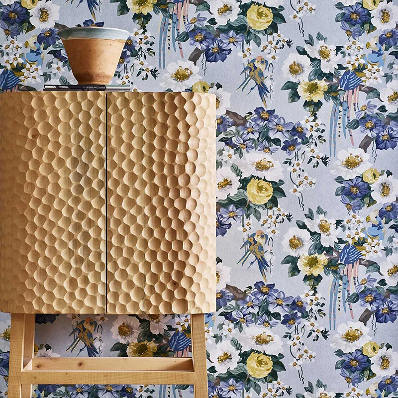 1838 Wallcoverings V&A Decorative Papers II Floral Serenade Summer - Image 2